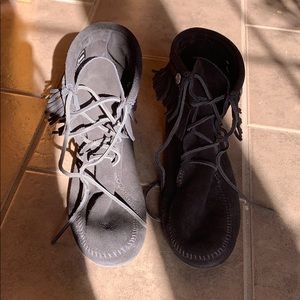 Minnetonka moccasin ankle boots